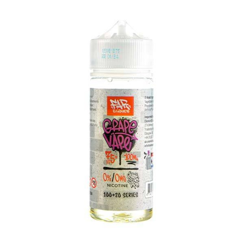 FAR Grape Vape 100ml Shortfill E-Liquid by Element