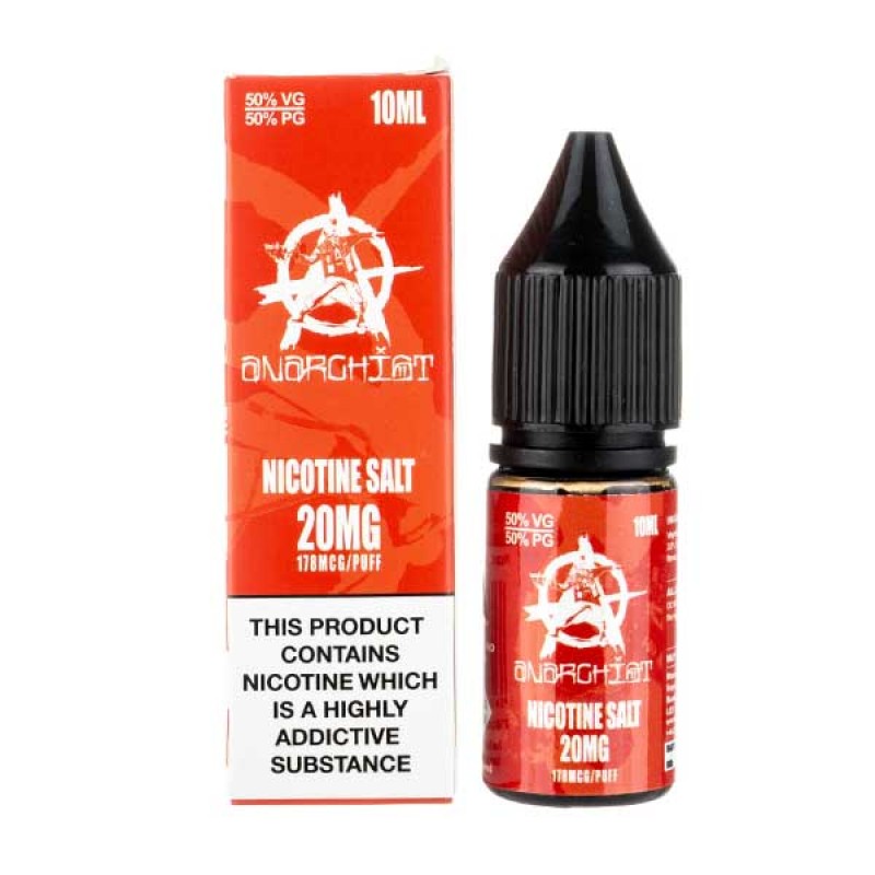 Red Nic Salt E-Liquid by Anarchist