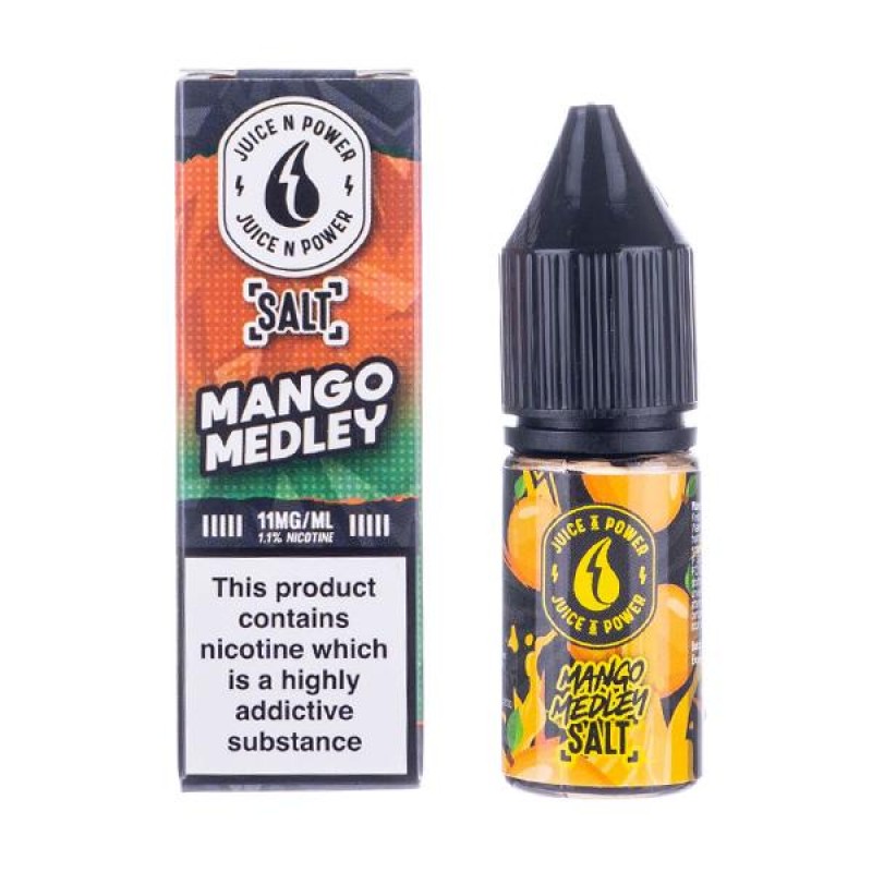 Mango Medley Nic Salt E-Liquid by Juice N Power