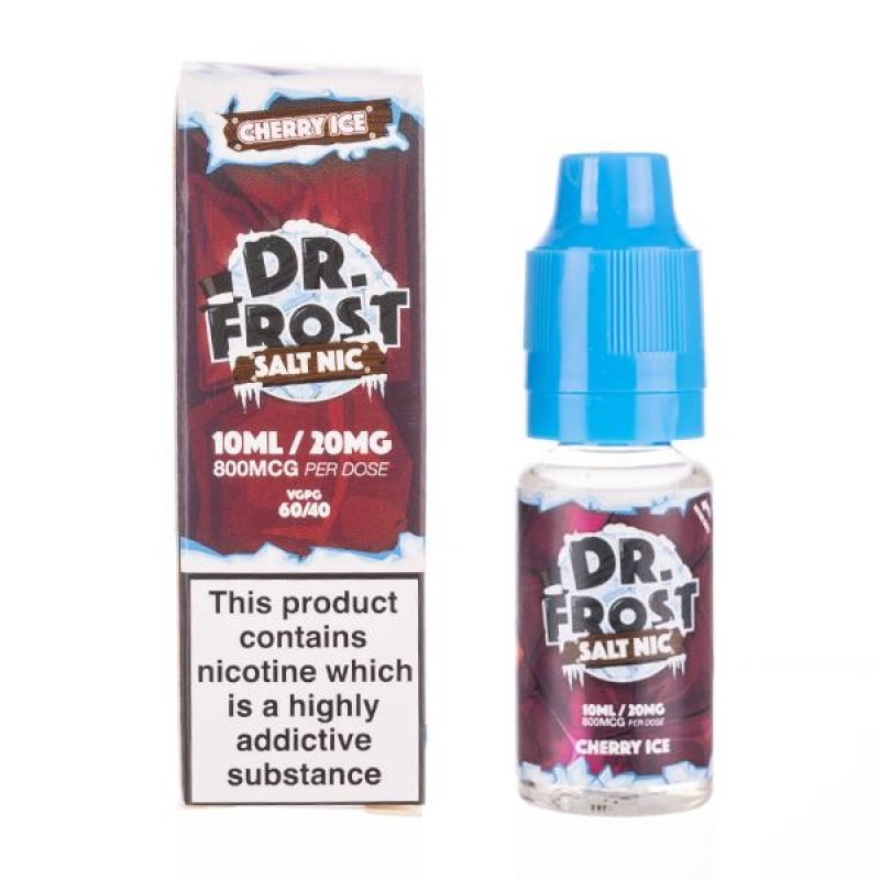 Cherry Ice Nic Salt E-Liquid by Dr Frost