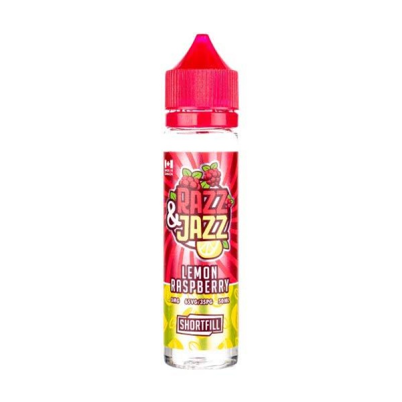 Lemon Raspberry Shortfill E-Liquid by Razz & Jazz