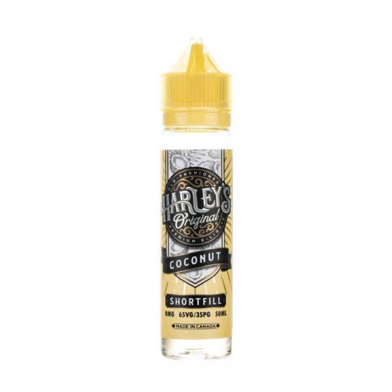 Coconut Custard Shortfill E-Liquid by Harley's Ori...