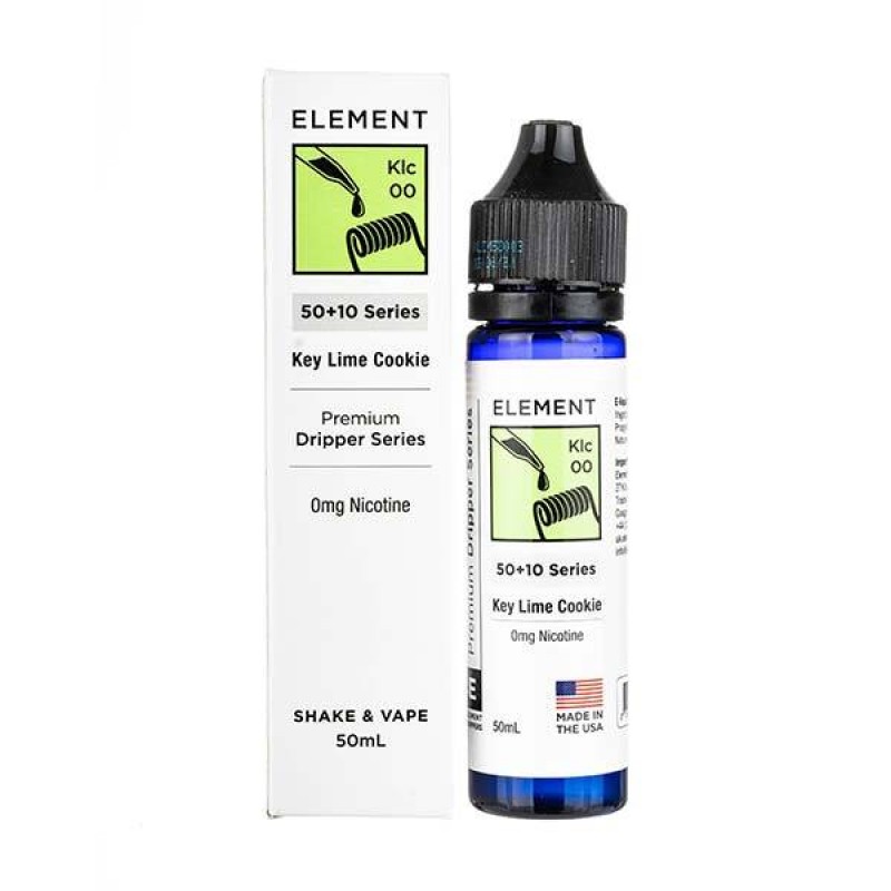 Key Lime Cookie Shortfill 50ml E-Liquid by Element