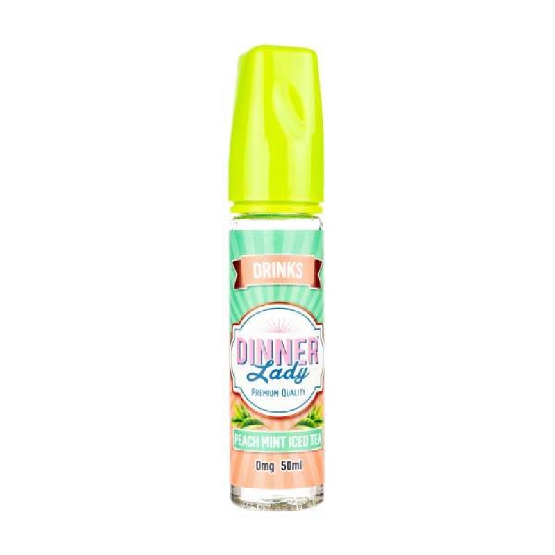 Peach Mint Iced Tea Shortfill E-Liquid by Dinner L...