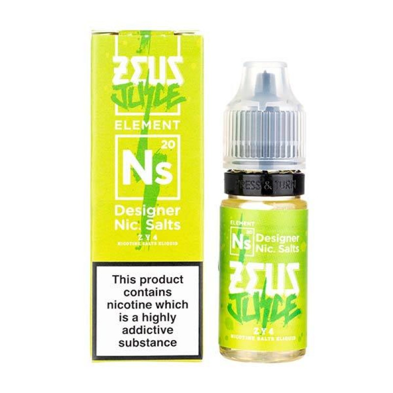 ZY4 Nic Salt E-Liquid by Zeus Juice Co.