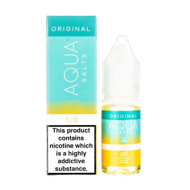 Flow Nic Salt E-Liquid by Aqua