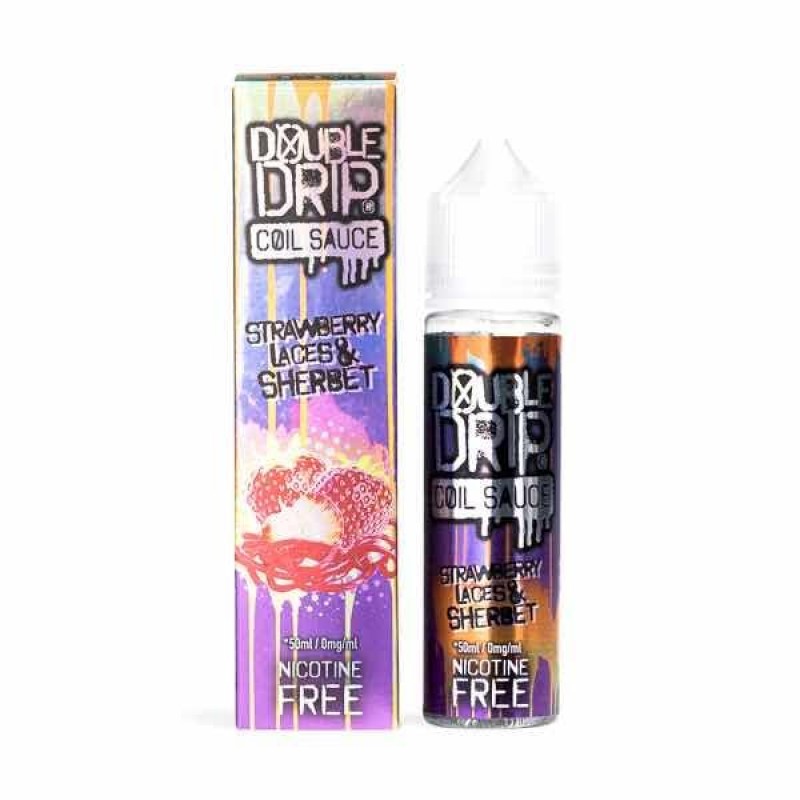 Strawberry Laces Shortfill E-Liquid by Double Drip