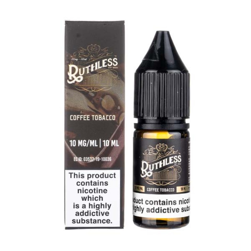 Coffee Tobacco Nic Salt E-Liquid by Ruthless