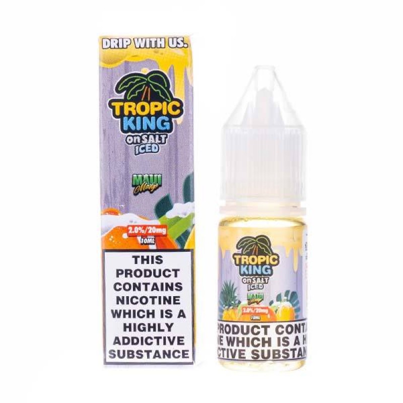 Maui Mango ON ICE Nic Salt E-Liquid by Tropic King