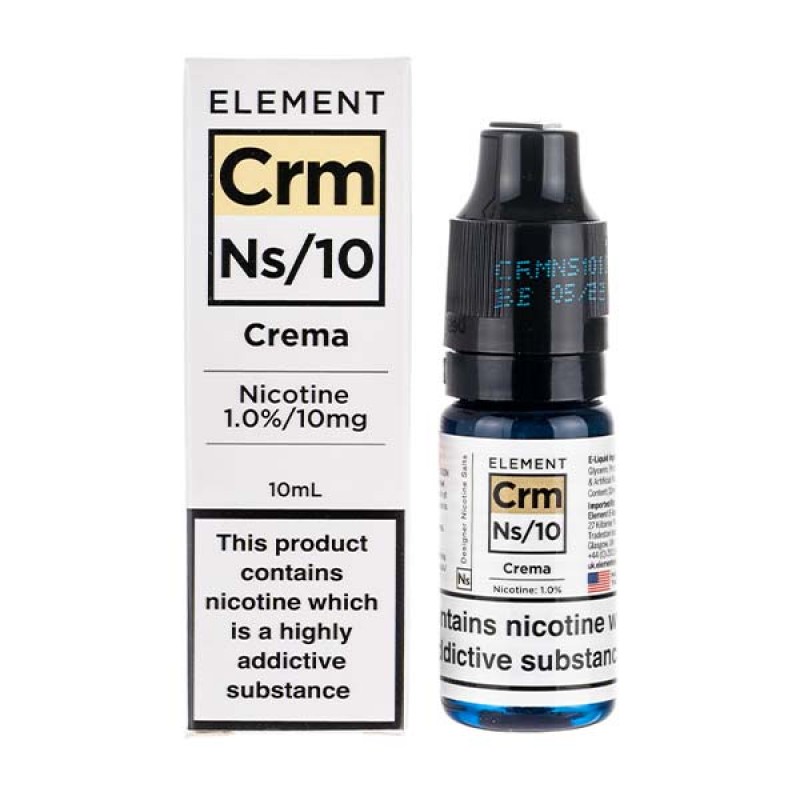 NS20 Crema Nic Salt E-Liquid