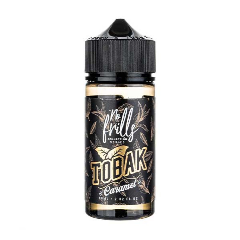 Caramel Tobacco Shortfill E-Liquid by No Frills To...