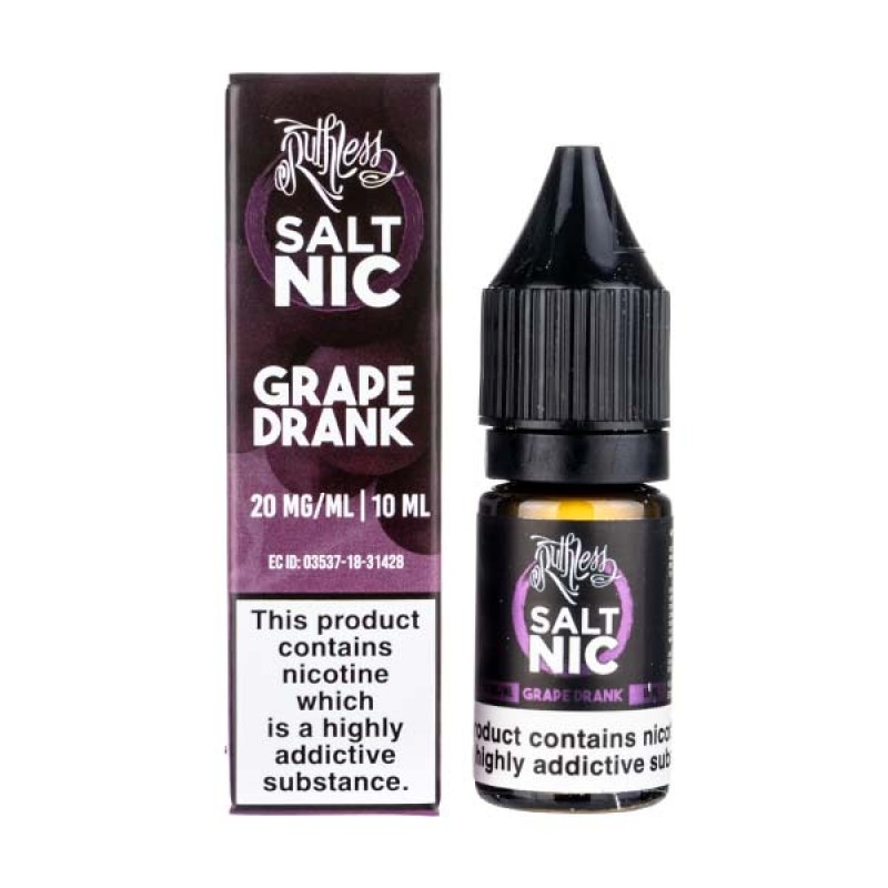 Grape Drank Nic Salt E-Liquid by Ruthless