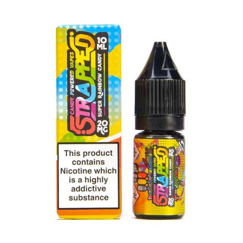 Rainbow Candy Nic Salt E-Liquid by Strapped