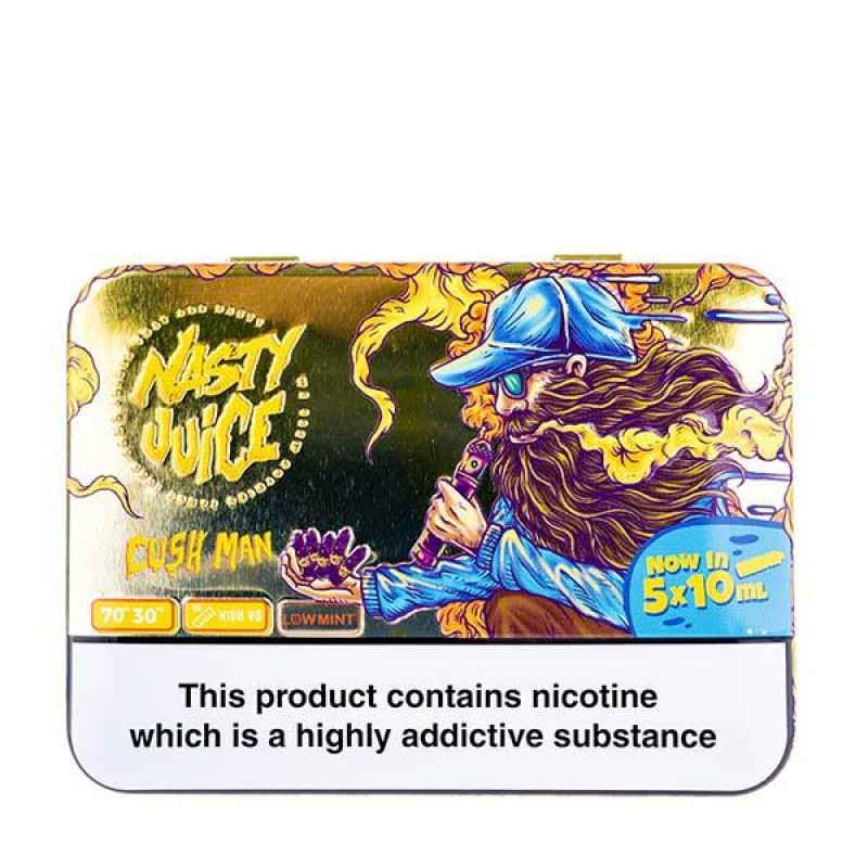 Cush Man E-Liquid (5 x 10ml) by Nasty Juice