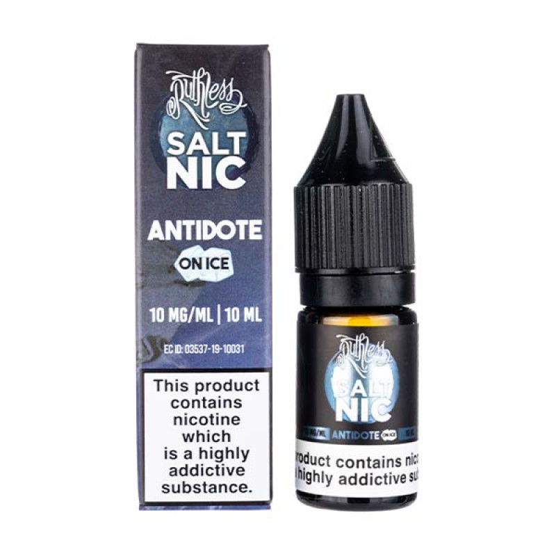 Antidote On Ice Nic Salt E-Liquid by Ruthless