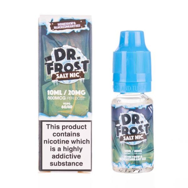 Honeydew Blackcurrant Ice Nic Salt E-Liquid by Dr ...