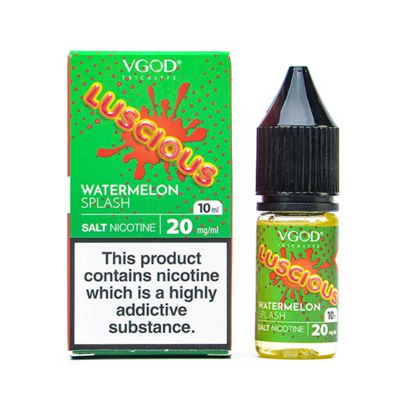 Luscious Watermelon Splash Nic Salt E-Liquid by VG...