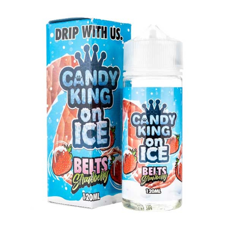 Strawberry Belts On Ice Shortfill E-Liquid by Cand...