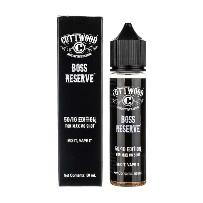 Boss Reserve Shortfill E-Liquid by Cuttwood