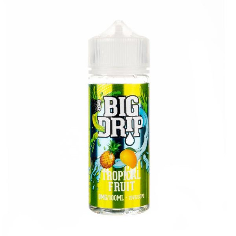 Tropical Fruit 100ml Shortfill E-Liquid by Big Dri...