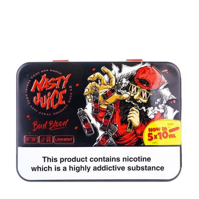 Bad Blood E-Liquid (5x10ml) by Nasty Juice