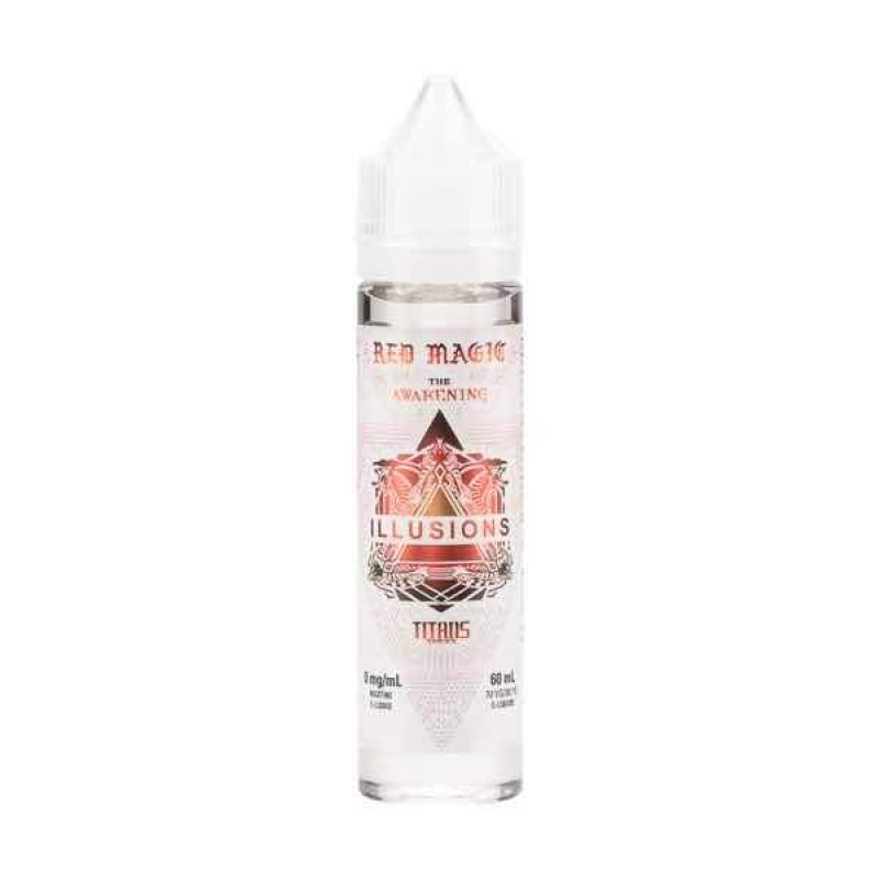 Red Magic Shortfill E-Liquid by Illusions