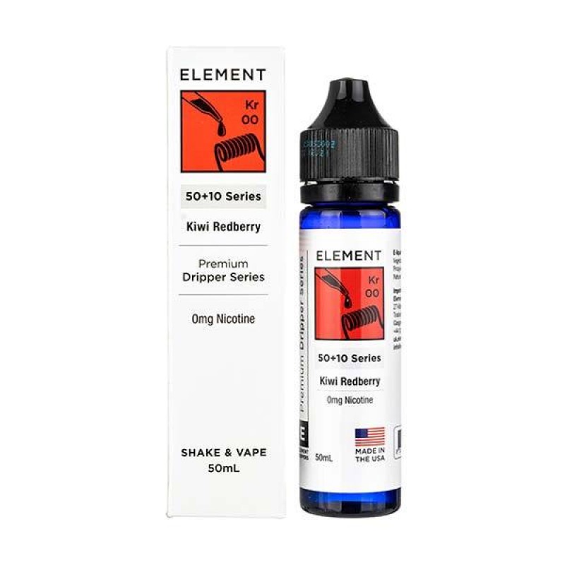 Kiwi Redberry 50ml Shortfill E-Liquid by Element