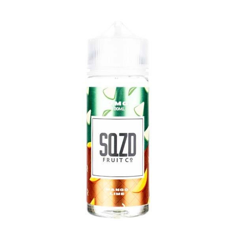 Mango Lime 100ml Shortfill E-Liquid by SQZD Fruit ...