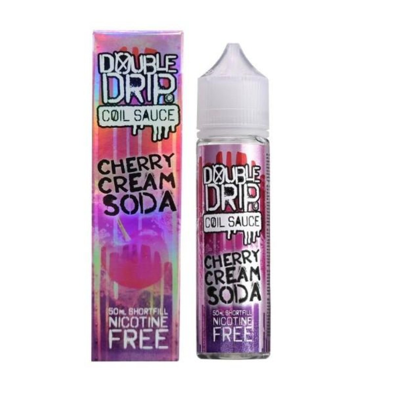 Cherry Cream Soda Shortfill E-Liquid by Double Dri...
