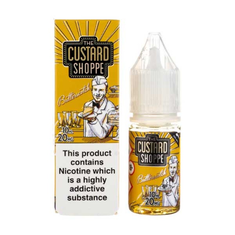 Butterscotch Custard Nic Salt E-Liquid by The Cust...