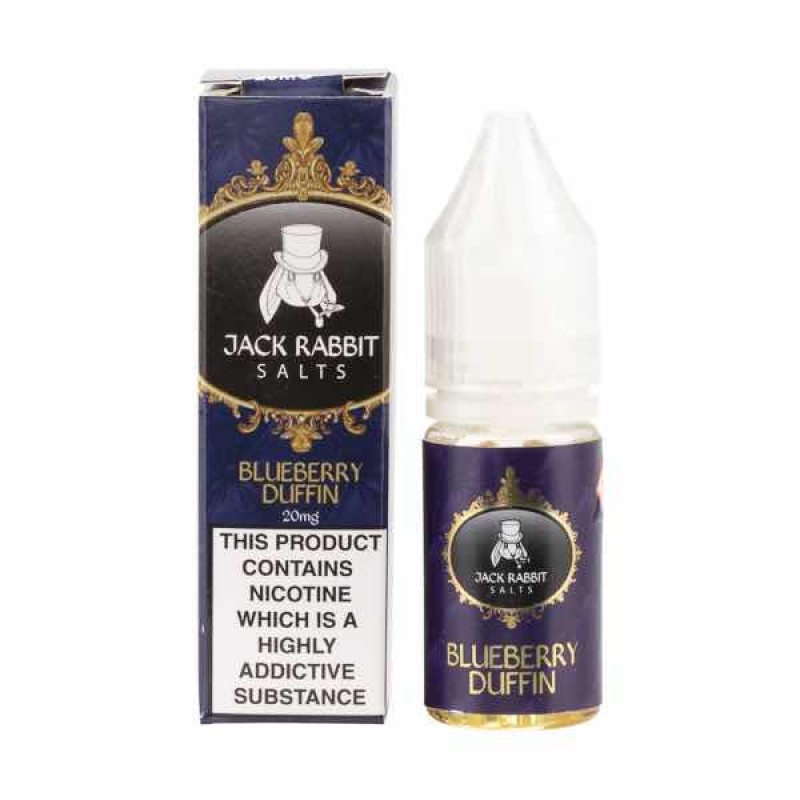 Blueberry Duffin Nic Salt E-Liquid by Jack Rabbit