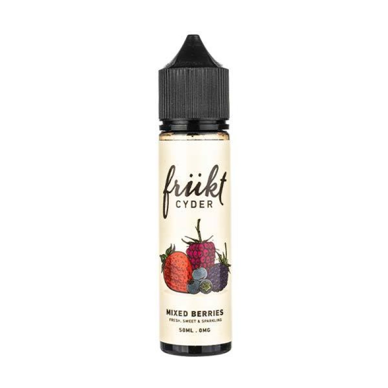 Mixed Berries 50ml Shortfill E-Liquid by Frukt Cyd...