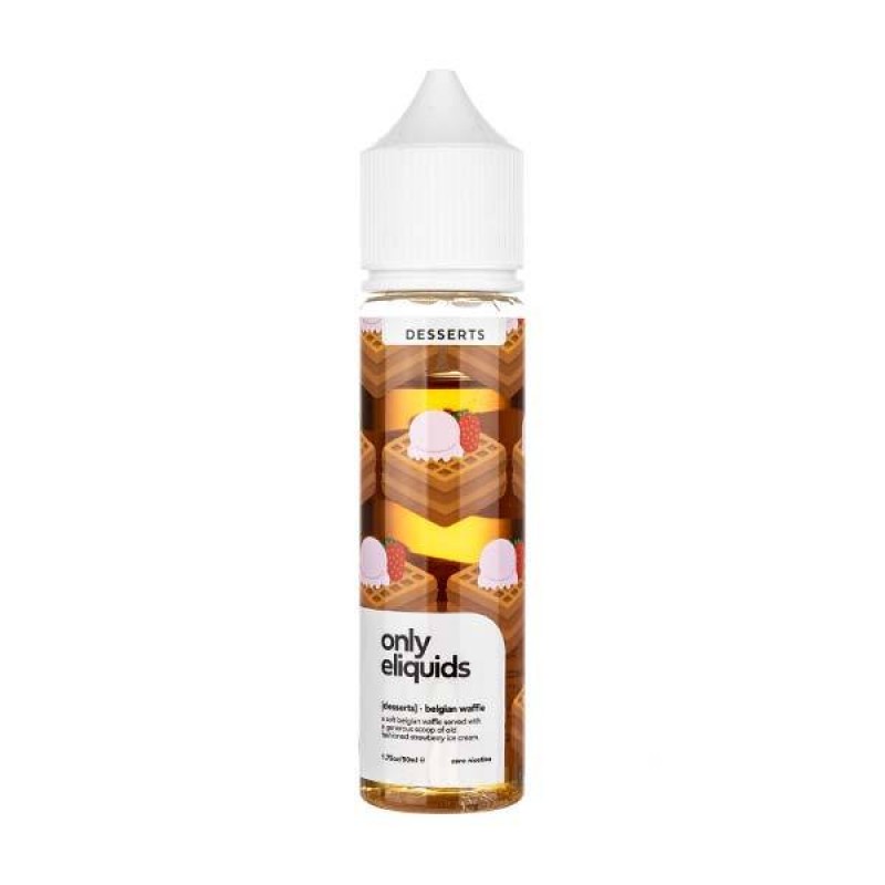 Belgian Waffle Shortfill E-Liquid by Only eLiquids