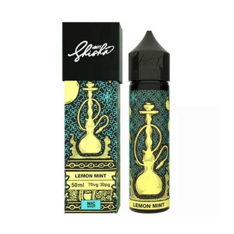 Lemon Mint Shisha Shortfill E-Liquid by Nasty Juic...