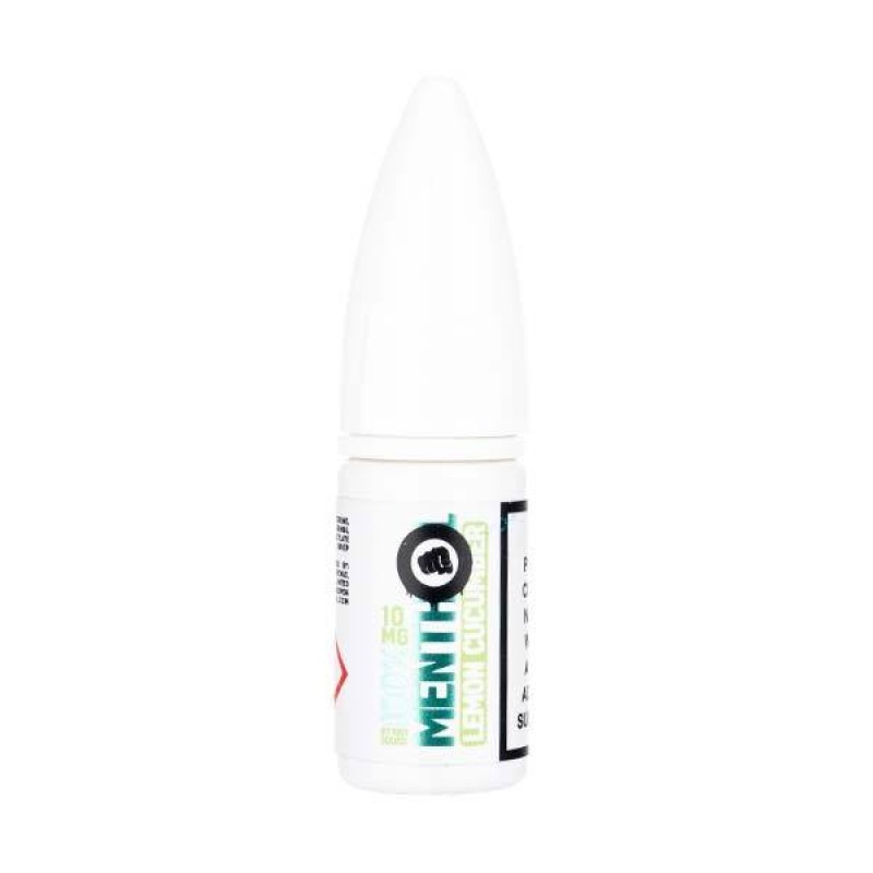 Lemon & Cucumber Menthol Nic Salt E-Liquid by Riot...