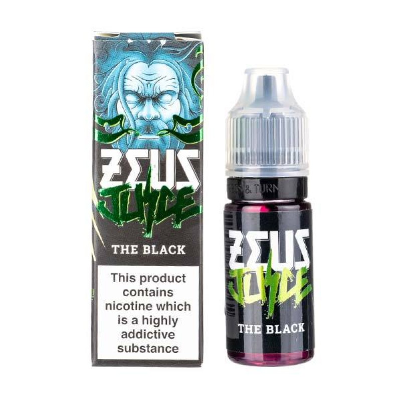 The Black 70/30 E-Liquid by Zeus Juice