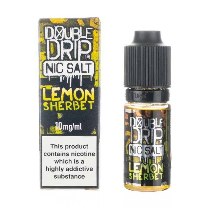 Lemon Sherbet Nic Salt E-Liquid by Double Drip