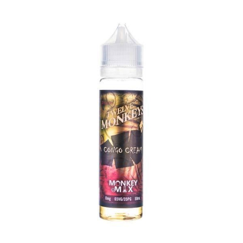 Congo Cream Shortfill E-Liquid by Twelve Monkeys