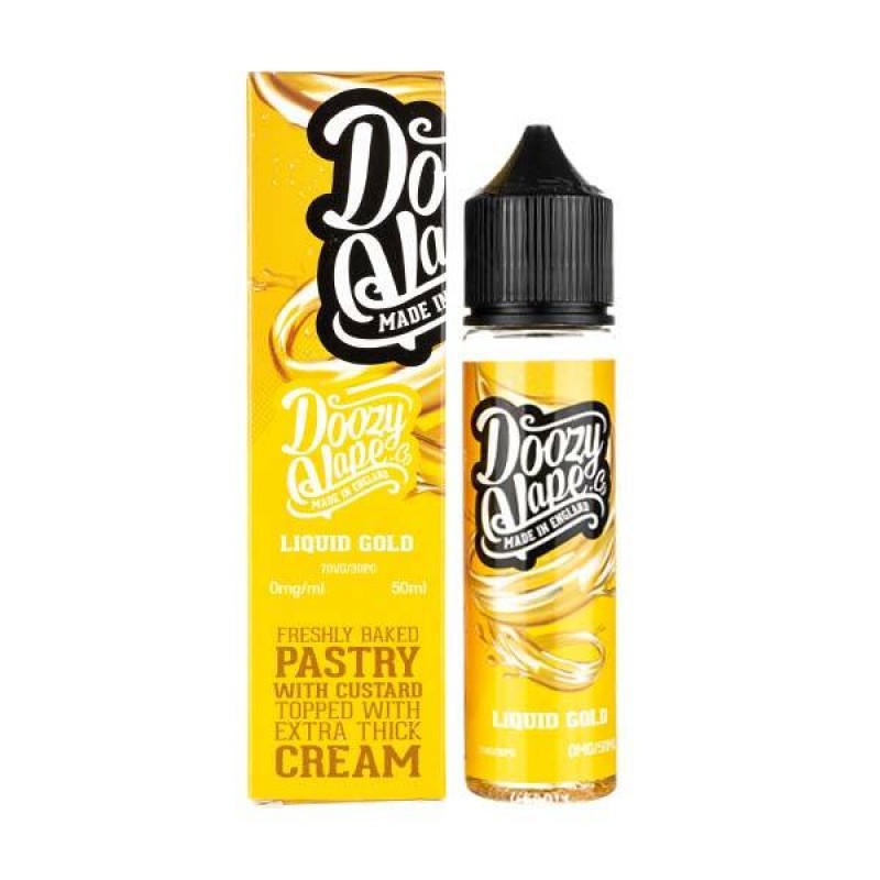 Liquid Gold Shortfill E-Liquid by Doozy Vapes