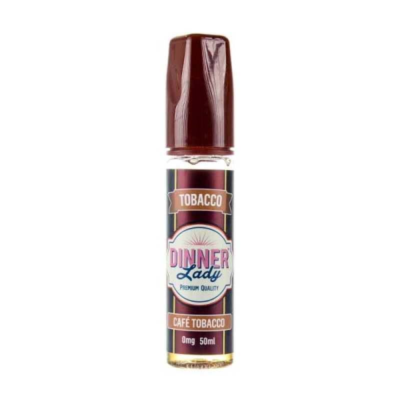 Cafe Tobacco Shortfill E-Liquid by Dinner Lady