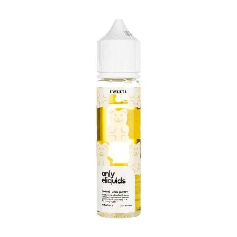 White Gummy Shortfill E-Liquid by Only eLiquids