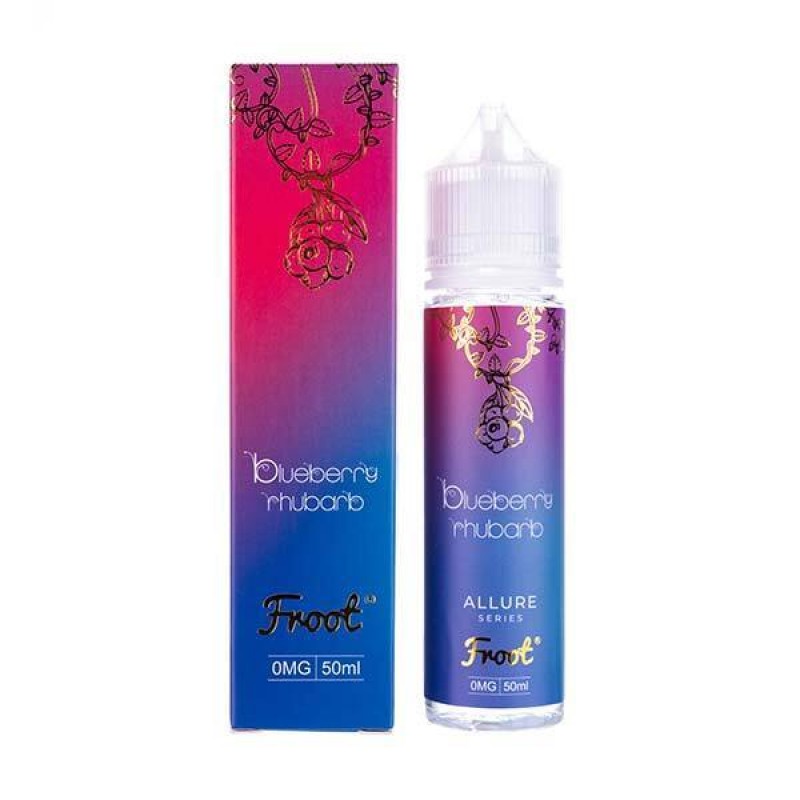Blueberry Rhubarb Shortfill E-Liquid by Froot Allure