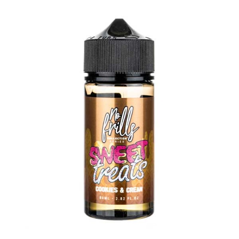 Cookies & Cream Shortfill E-Liquid by No Frills