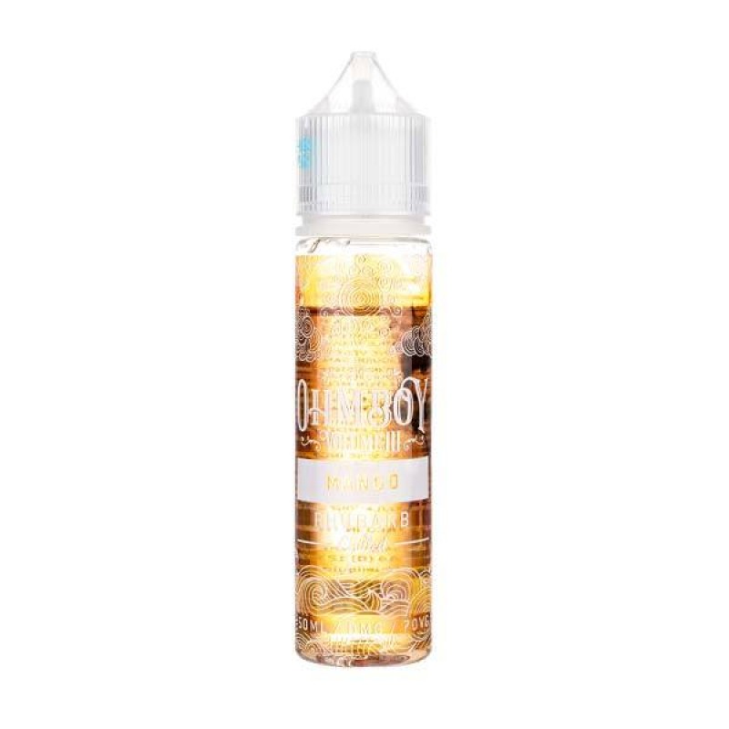 Mango Rhubarb Shortfill E-Liquid by Ohm Boy