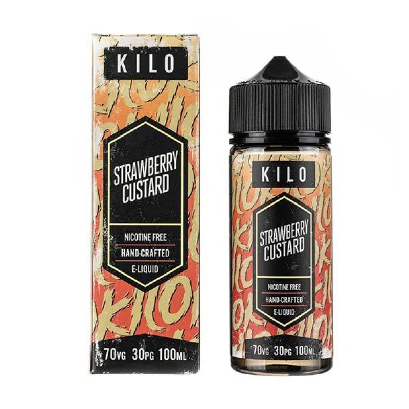 Strawberry Custard Shortfill E-Liquid by Kilo