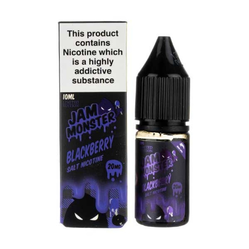 Blackberry Nic Salt E-Liquid by Jam Monster