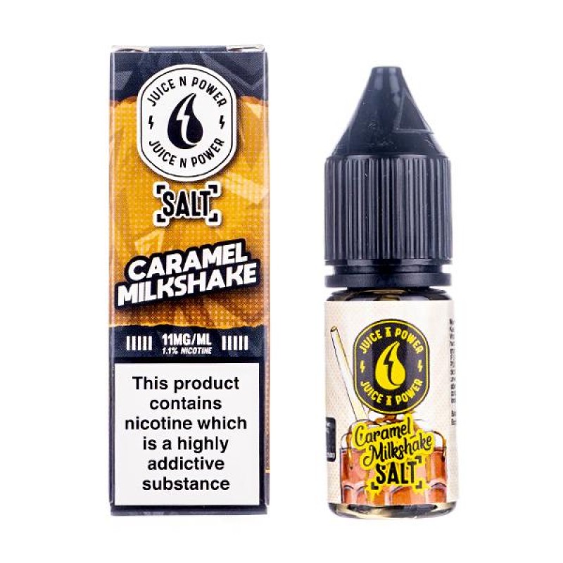 Caramel Milkshake Nic Salt E-Liquid by Juice N Pow...