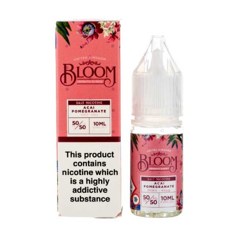 Acai Pomegranate Nic Salt E-Liquid by Bloom