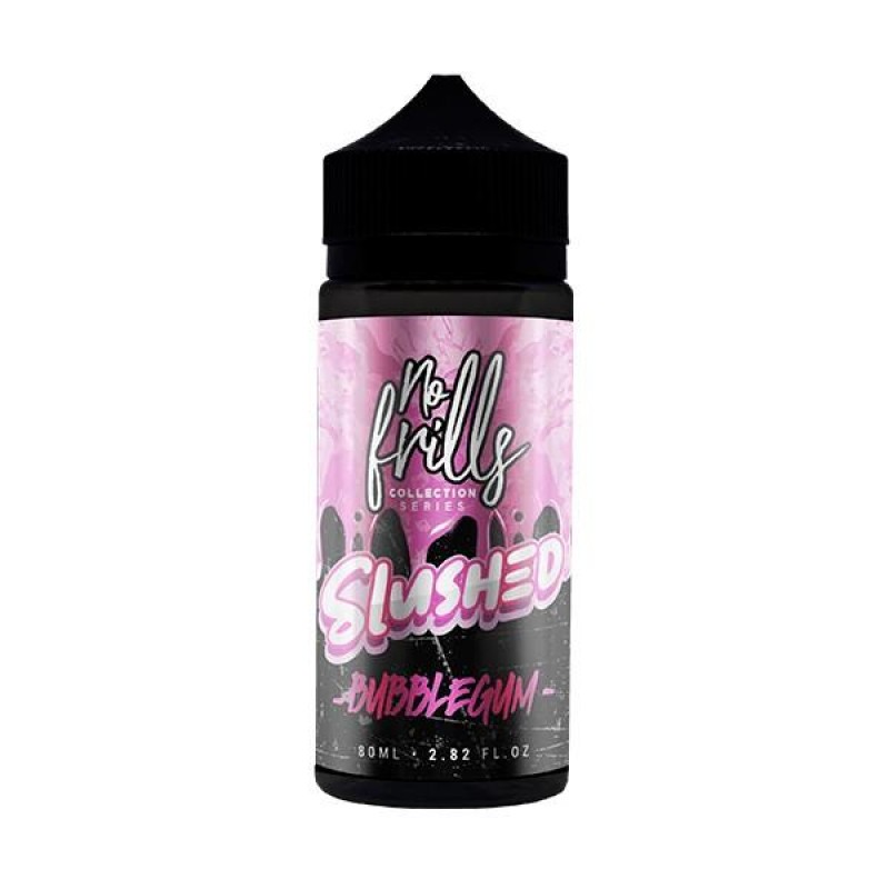 Slushed Bubblegum Shortfill E-Liquid by No Frills