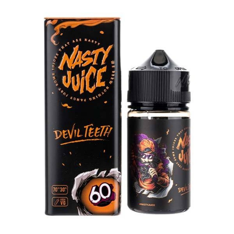 Devil Teeth Shortfill E-Liquid by Nasty Juice